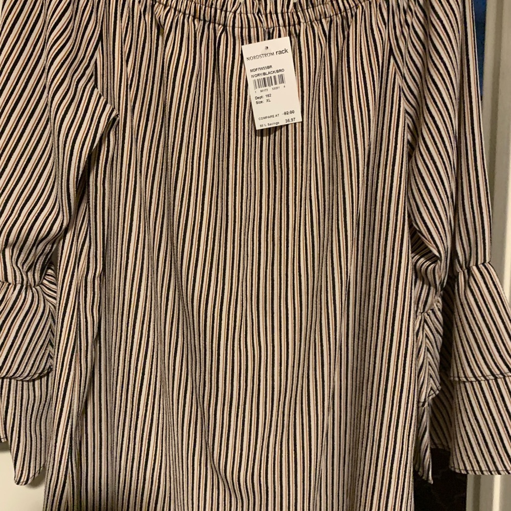 Off the shoulder dress